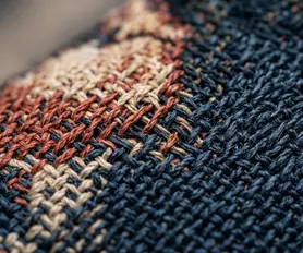 All-over jacquard texture