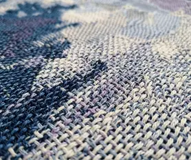 All-over jacquard texture