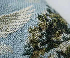 All-over jacquard texture