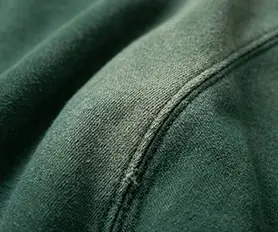Washed loopback terry texture